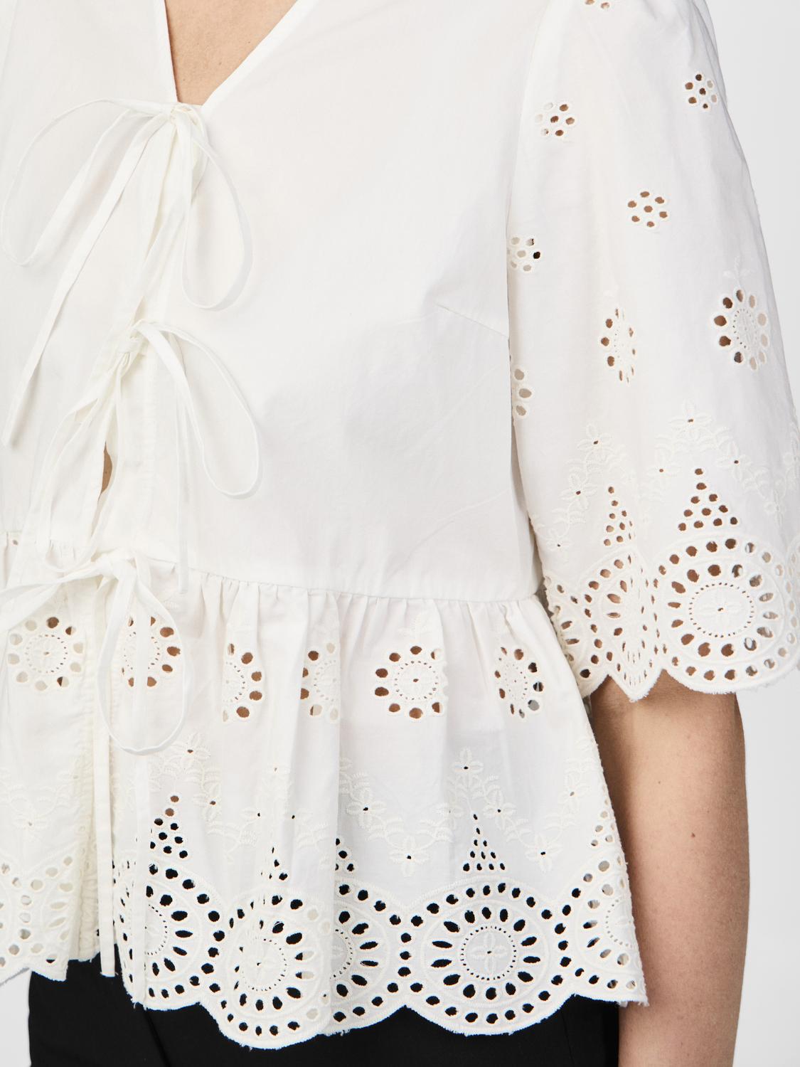 YASCORNELIA Top - Star White - VERO MODA & VILA Bergvik